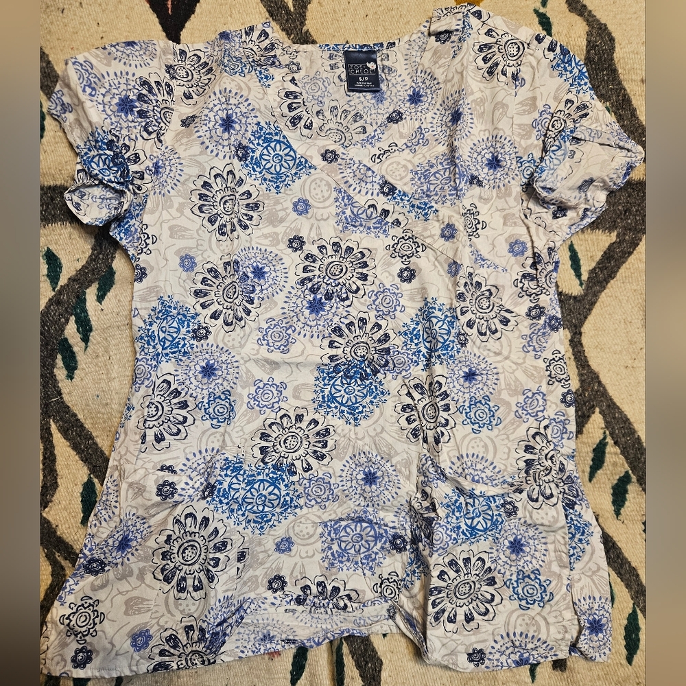 Women's Medical Scrub Top
